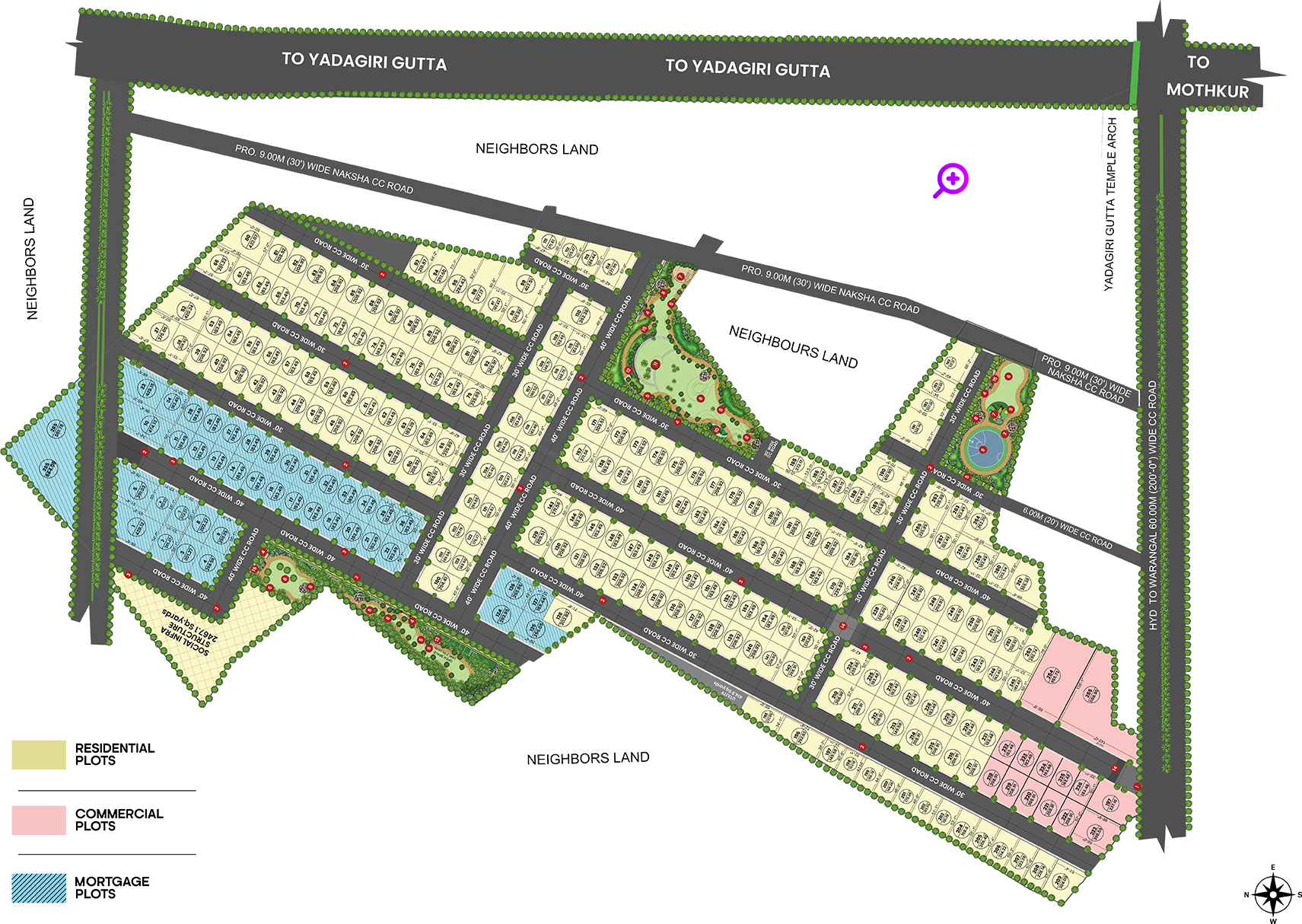 TEMPLE SQUARE LAYOUT